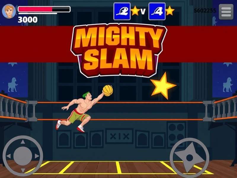 Mighty Slam Gameplay Screenshot